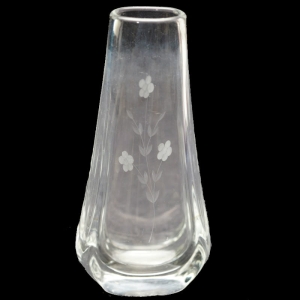 18582 KOSTA V. LINDSTRAND WAZON ZE SZLIFOWANYM KWIATKIEM LATA 60-TE.jpg