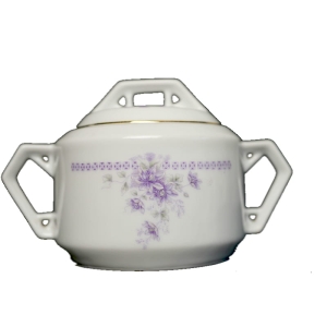 SELTMANN RĘCZNIE MALOWANE KWIATY CUDOWNA CUKIERNICA