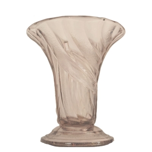 ŚWIETNY AMETYSTOWY WAZON ART-DECO