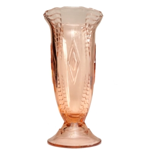 ŁOSOSIOWY ŚLICZNY WAZON ART-DECO