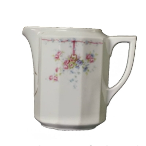 C.T. ALTWASSER STAREŃKI SECESYJNY MLECZNIK KOSZ RÓŻ