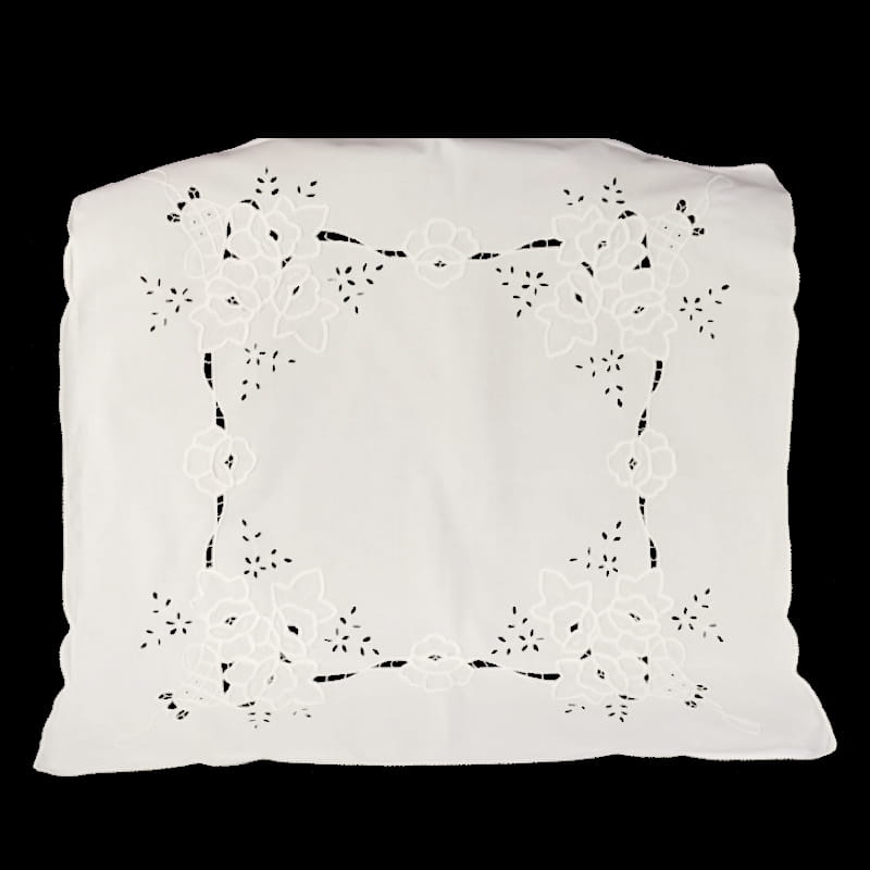 23744 PŁOTNO I HAFT SZNURECZKOWY KOSZE KWIATÓW OBRUS W BIELI 77 X 75 CM.jpg