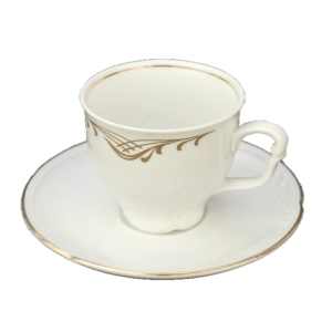 SELTMANN MELANIE ŚLICZNA MAŁA FILIŻANKA ZE SPODKIEM Z RELIEFAMI