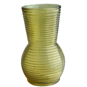 BURSZTYNOWY WAZON W PIERŚCIENIE PĘKATY JAK PRĄDNICZANKA