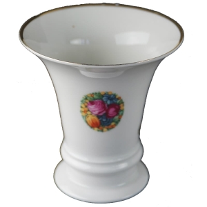 KWIATOWE MEDALIONY WAZON KRATER ROYAL DUX
