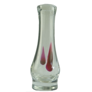 CZECHOSŁOWACJA ŁADNY WAZON Z KLEKSAMI