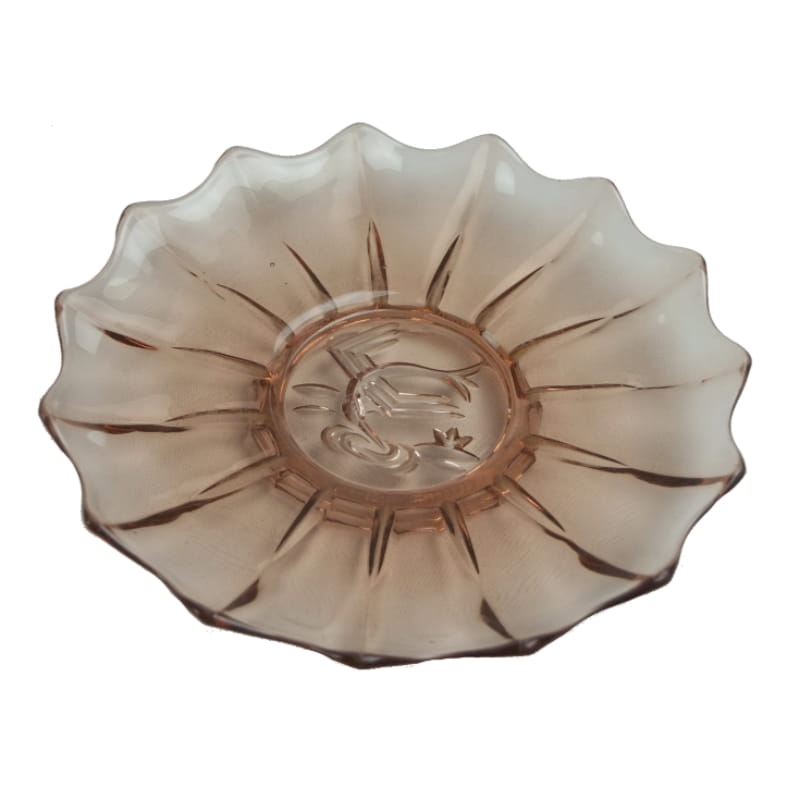 30796 ŚWIETNA PATERA ART-DECO Z PTAKIEM.jpg