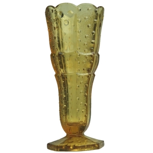 SCAILMONT BURSZTYNOWY WAZON ART-DECO SYGNOWANY