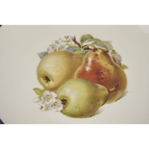 38945 KPM WALDENBURG KOŚĆ SŁONIOWA PATERKA Z GRUSZKAMIDostępność 5 szt (2).jpg