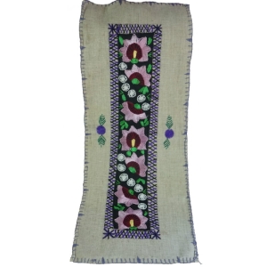 INTRYGUJĄCA RĘCZNIE WYKONANA SERWETA BIEŻNIK LAUFER 89 X 35 CM