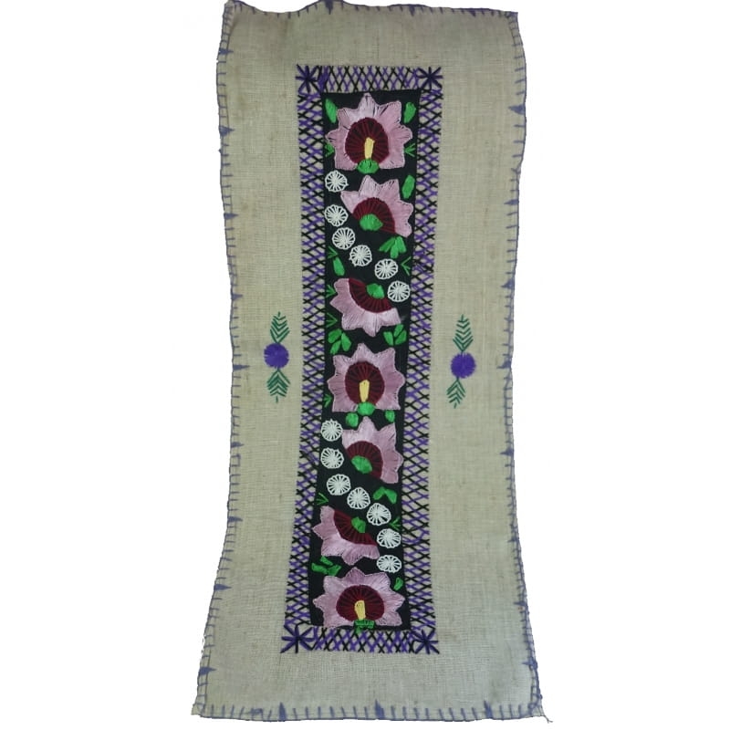 31471 INTRYGUJĄCA RĘCZNIE WYKONANA SERWETA BIEŻNIK LAUFER 89 X 35 CM.jpg