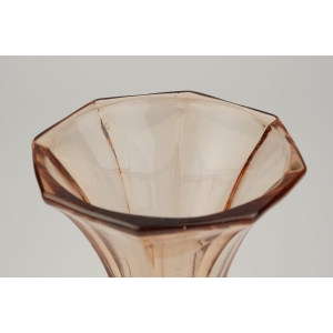 39464 ZAWIERCIE NIETYPOWY ŁOSOSIOWY WAZON NA STOPIE W STYLU ART-DECO (3).jpg