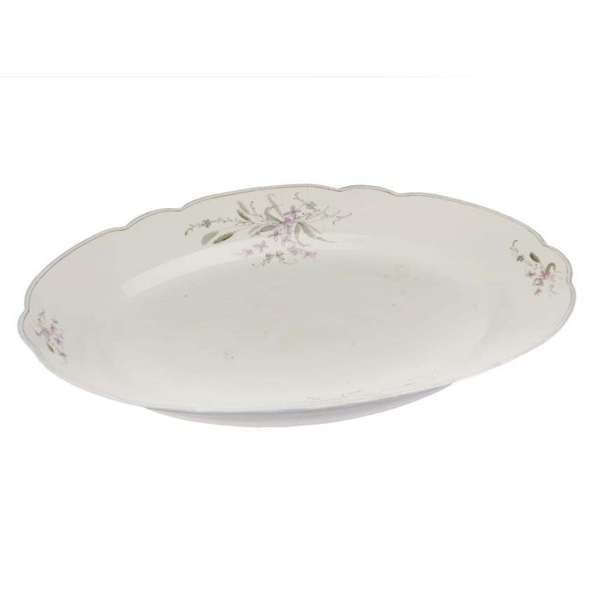 39637 LIMOGES TARA DUŻA PATERA PÓŁMISEK RĘCZNIE MALOWANE KWIATY (1).jpg