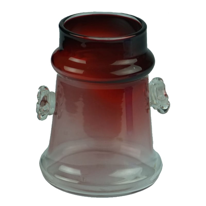 36635 TARNOWIEC SZKŁO ARTYSTYCZNE BARWNY WAZON KUFEL Z NAKŁADKAMI.jpg