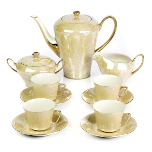 39989 CHODZIEŻ MARMURKOWY OPALIZOWANY SZARY SERWIS DO KAWY ZE ZŁOCENIAMI 4 osoby (1).jpg