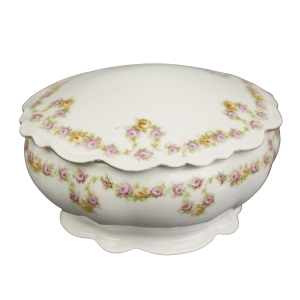 MORITZ ZDEKAUER ŚLICZNE PUZDERKO GIRLANDY RÓŻYCZEK