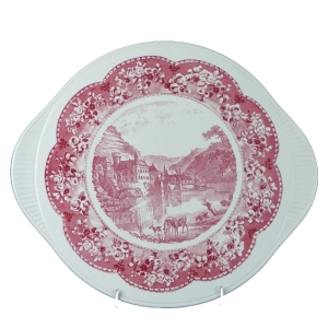 32923 GÜNSTADT KERAMIK PATERA Z USZAMI TORTOWNICA Z PEJZAŻEM.jpg