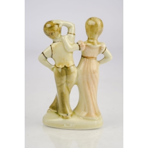 41270 ŁADNA RĘCZNIE MALOWANA FIGURA DZIEWCZYNY Z CHŁOPAKIEM (5).jpg