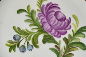 41608 FÜRSTENBERG PIĘKNA PATERA RĘCZNIE MALOWANA PIWONIA I JAGODY (2).jpg
