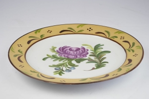 41608 FÜRSTENBERG PIĘKNA PATERA RĘCZNIE MALOWANA PIWONIA I JAGODY (4).jpg