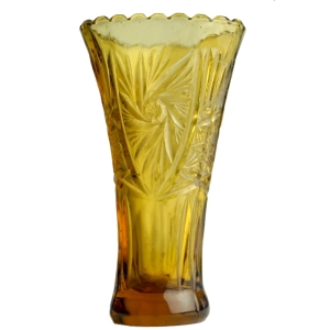 ZĄBKOWICE STARY BURSZTYNOWY WAZON W ROZETY #2259