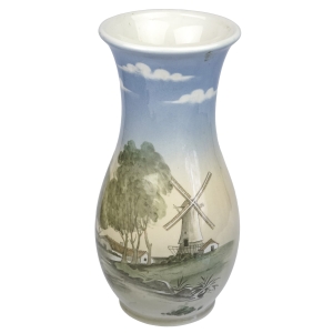 ARTISTIC COPENHAGEN STYLE DUŻY WAZON Z PEJZAŻEM W STYLU KOPENHASKIM