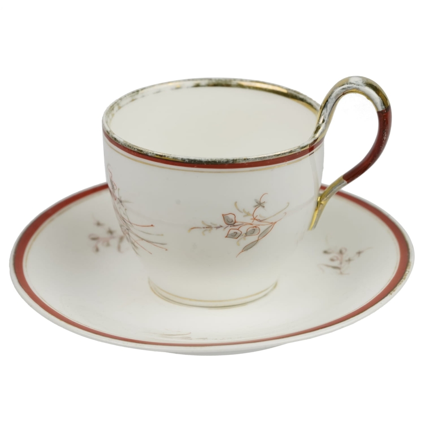 42109 KPM BIEDERMEIER FILIŻANKA ZE SPODKIEM RĘCZNIE MALOWANA (6).jpg