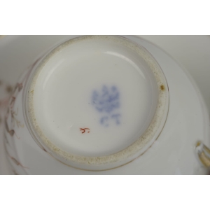 42109 KPM BIEDERMEIER FILIŻANKA ZE SPODKIEM RĘCZNIE MALOWANA (10).jpg