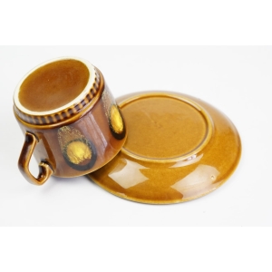 42674 REWELACYJNA CERAMICZNA FILIŻANKA ZE SPODKIEM PAWIE OCZKA LATA 70-TE Dostępność 11 kpl (5).jpg