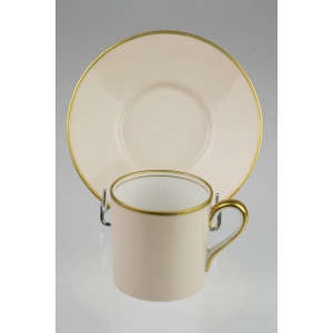 43129 NORITAKE FILIŻANKA MOKKA ZE SPODKIEM PASTELOWA ŁOSOSIOWA (3).jpg