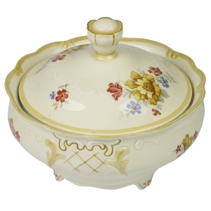 REICHENBACH AIDA FANTASTYCZNA BOMBONIERA POJEMNIK NA CIASTKA KOŚĆ SŁONIOWA