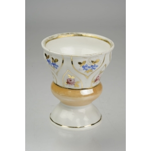 43516 BIEDERMEIER PUCHAR KIELICH RĘCZNIE MALOWANY ZŁOCONY ŚLĄSK (2).jpg