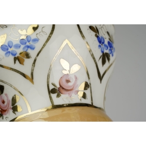 43516 BIEDERMEIER PUCHAR KIELICH RĘCZNIE MALOWANY ZŁOCONY ŚLĄSK (4).jpg