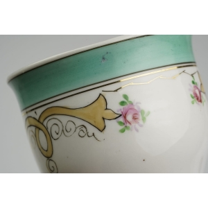 43517 BIEDERMEIER PUCHAR KIELICH RĘCZNIE MALOWANY ZŁOCONY ŚLĄSK (3).jpg