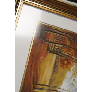 43686 OBRAZ PASTELOWY JESIENNY PEJZAŻ W RAMIE ZA SZKŁEM WANDA RZENNO (2).jpg
