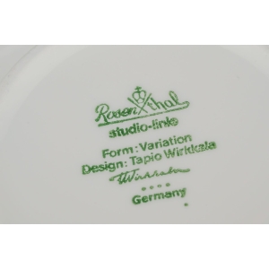 44538 ROSENTHAL T. WIRKKALA VARIATION FILIŻANKA ZE SPODKIEM Z BIAŁEJ PORCELANY (4).jpg
