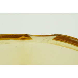 45266 WALTHER HERMANN KOMPLET CZTERECH BURSZTYNOWO-ŻÓŁTYCH TALERZYKÓW OWOCOWYCH (5).jpg