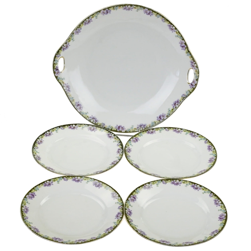 45312 ROYAL OEPIAG ŚLICZNY SERWIS DESEROWY Z FIOŁKOWĄ BORDIURĄ 1 + 4 (1).jpg