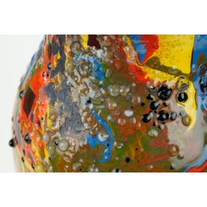 45432 KOLOROWY EMALIOWANY WAZON TYPU ACTION PAINTING (2).jpg