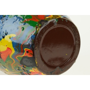 45432 KOLOROWY EMALIOWANY WAZON TYPU ACTION PAINTING (5).jpg