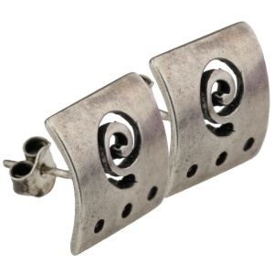 45750 SREBRNE KOLCZYKI NA SZTYFTACH ŚLIMACZKI PRÓBA 925 WAGA 4,2 G (1).jpg
