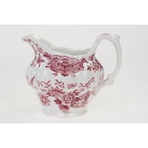 46250 RIDGWAY RED TOILE  MLECZNIK TRANSFEROWY RÓŻE PTAKI WINDSOR BEŻANTY AZJATYCKIE (2).jpg