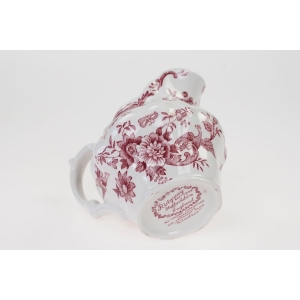 46250 RIDGWAY RED TOILE  MLECZNIK TRANSFEROWY RÓŻE PTAKI WINDSOR BEŻANTY AZJATYCKIE (5).jpg