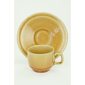 46622 DITMAR - URBACH ŻÓŁTA FILIŻANKA ZE SPODKIEM LATA 70-TE Dostępność 5 kpl (4).jpg