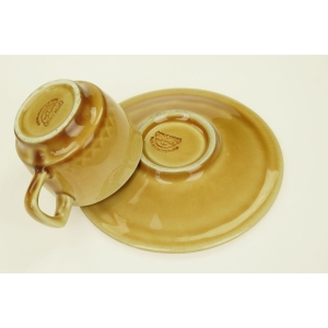 46622 DITMAR - URBACH ŻÓŁTA FILIŻANKA ZE SPODKIEM LATA 70-TE Dostępność 5 kpl (5).jpg