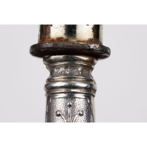 46657 BINDER WILHELM NÓŻ DO MASŁA ZE SREBRNYMI TRZONKAMI PRÓBA 800 (3).jpg