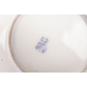 47041 C.T. BIEDERMEIER STAREŃKA FILIŻANKA ZE SPODKIEM RĘCZNIE MALOWANA (5).jpg