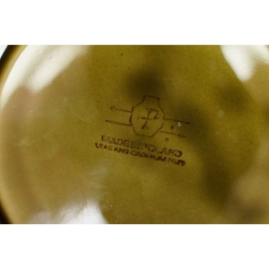 47123 PRUSZKÓW LOTOS W. NIEWIEDZIELSKI OLIWKOWA FILIŻANKA ZE SPODKIEM 1981 ROK (5).jpg