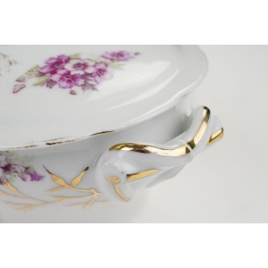 47658 PIĘKNA STARA WAZA TERYNA FIOLETOWE KWIECIE (4).jpg