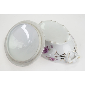 47658 PIĘKNA STARA WAZA TERYNA FIOLETOWE KWIECIE (8).jpg